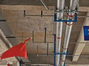 隆回管廊支架的安装方法